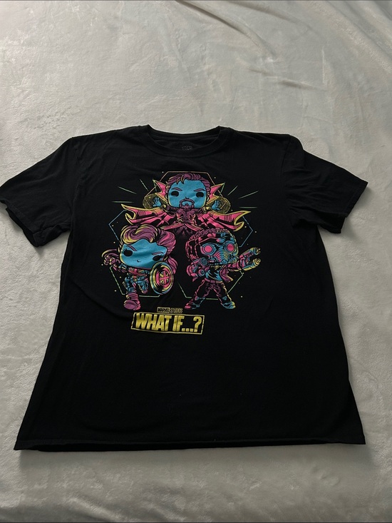 Marvel Other - Funko Pop! Marvel Studios What If…? T-shirt. Doctor Strange, captain Carter, Sta